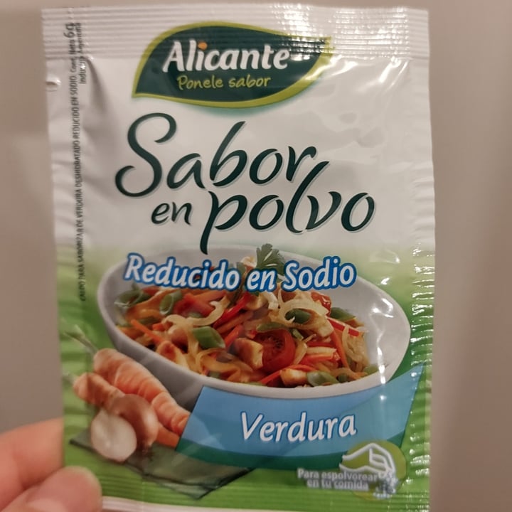 photo of Alicante Sabor en Polvo Verdura shared by @natalia11 on  20 Aug 2022 - review