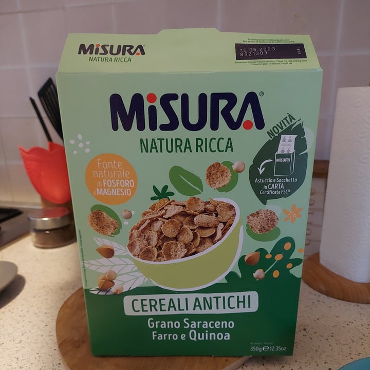 photo of Misura Fiocchi con Cereali Antichi - NATURA RICCA shared by @dargina90 on  16 Sep 2022 - review