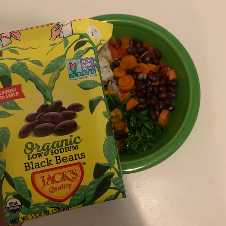 photo of Jack’s quality Organic black beans shared by @bananarosie on  09 Oct 2020 - review