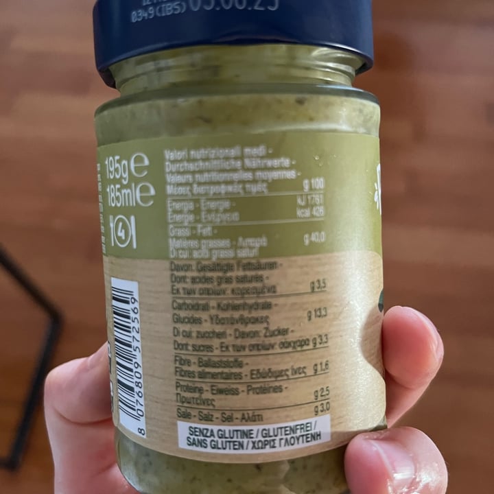 photo of Barilla Pesto Vegan shared by @ayssela on  29 May 2022 - review