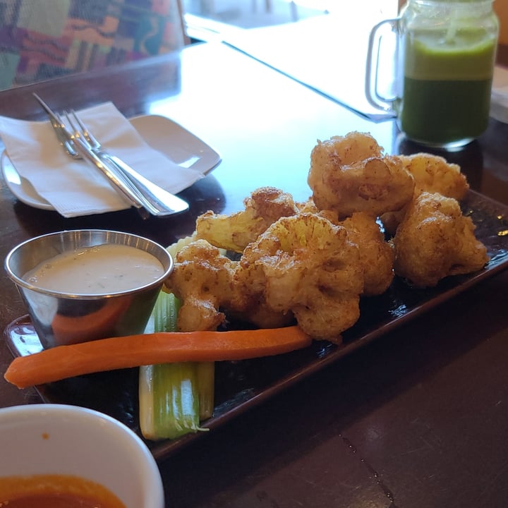 photo of Violette's Vegan Organic Cafe & Juice Bar Cauliflower Bites shared by @scsamuels75 on  17 Jul 2020 - review