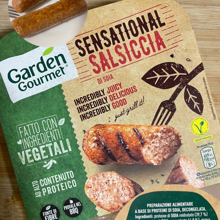 photo of Garden Gourmet Sensational Salsiccia shared by @francescamitt on  13 Dec 2021 - review