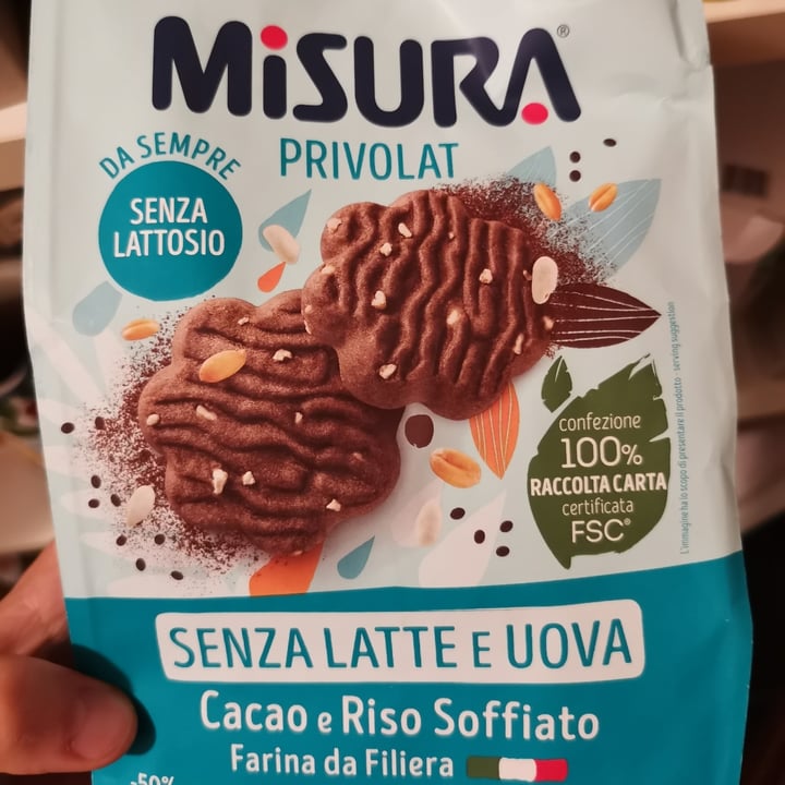 photo of Misura Biscotti con cacao e riso soffiato - Privolat shared by @gre28 on  03 Aug 2022 - review