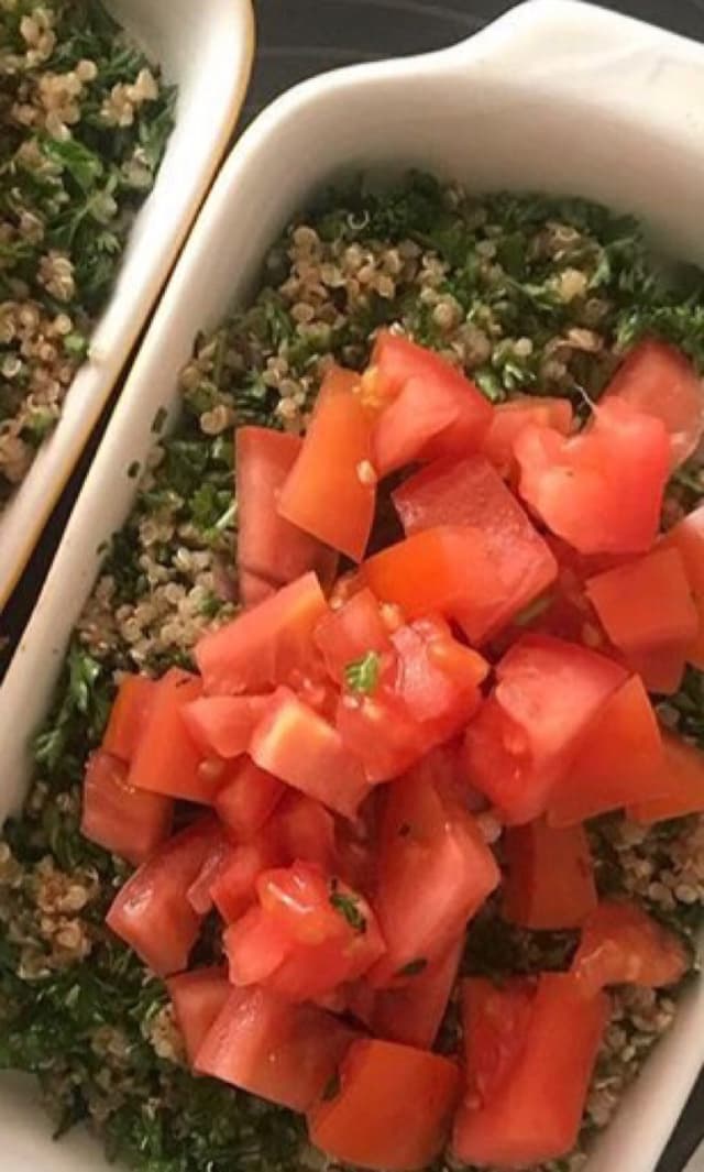 「Tabbouleh and Quinoa」の料理の写真