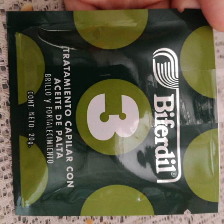review photo of Biferdil Tratamiento capilar con Aceite de argan y Camelia. shared by @lourescor on 30 Jan 2020 - review