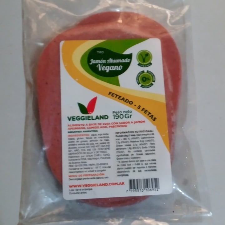review photo of Veggieland Jamón Ahumado Vegano Feteado shared by @cintiahellsing on 19 May 2022 - review