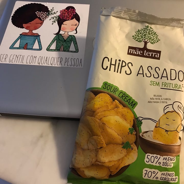 photo of Mãe Terra Chips assado sour cream shared by @mirianbrasil1 on  20 May 2022 - review