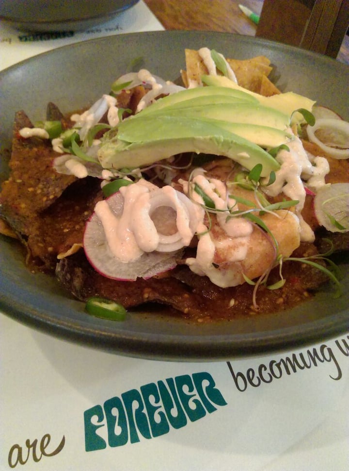 photo of Forever Vegano Chilaquiles de la Milpa shared by @chopan on  21 Dec 2019 - review