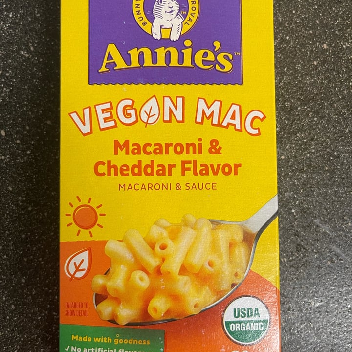 photo of Annie’s Annie's Vegan Macaroni shared by @greenjolene on  10 Dec 2021 - review