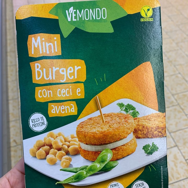 review photo of Vemondo Mini Burger con Ceci e Avena shared by @martaspiniella on 07 Apr 2022 - review