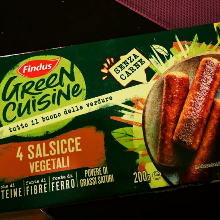 photo of Findus Salsicce vegetali shared by @bastante on  17 May 2020 - review