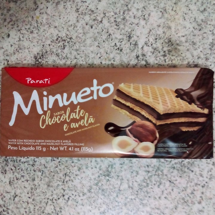 photo of Parati minueto chocolate e avelã shared by @kaiely on  07 Jun 2022 - review