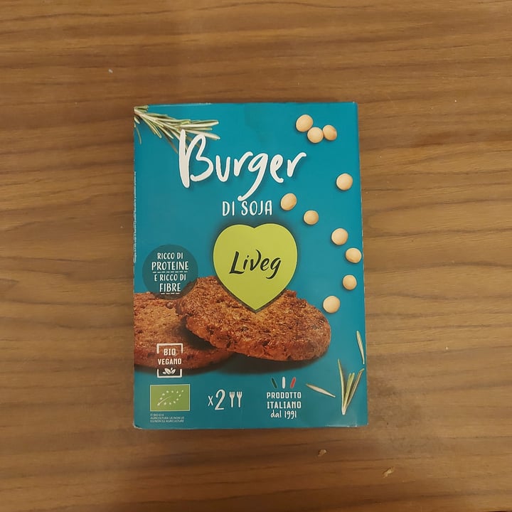 photo of Liveg Burger di soia shared by @luna-tra-i-libri on  16 Oct 2022 - review