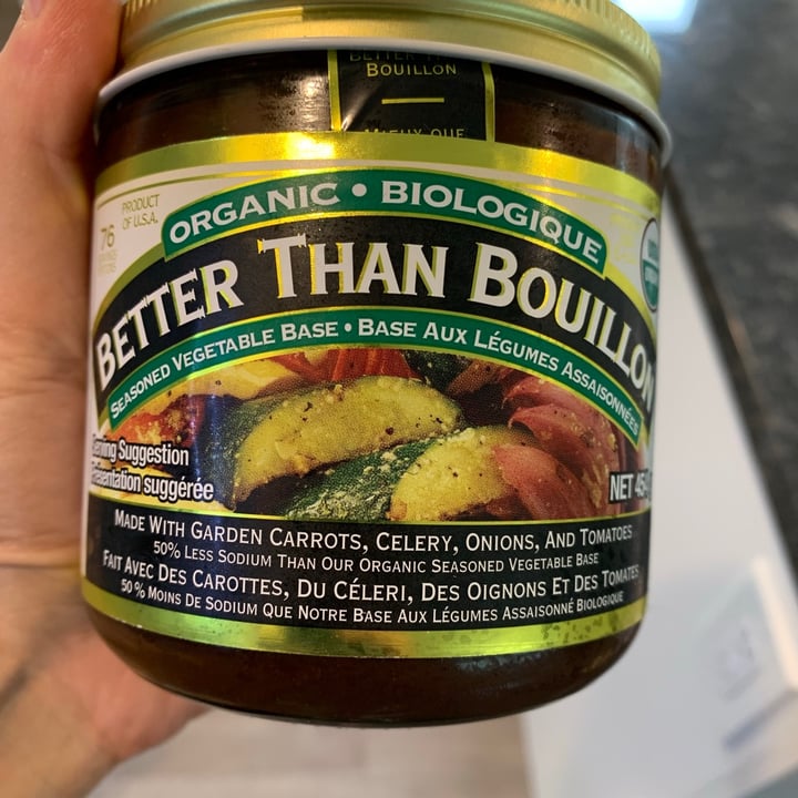 photo of Better Than Bouillon Organic Seasoned Vegetable Base shared by @sharicatlady on  26 Jun 2021 - review