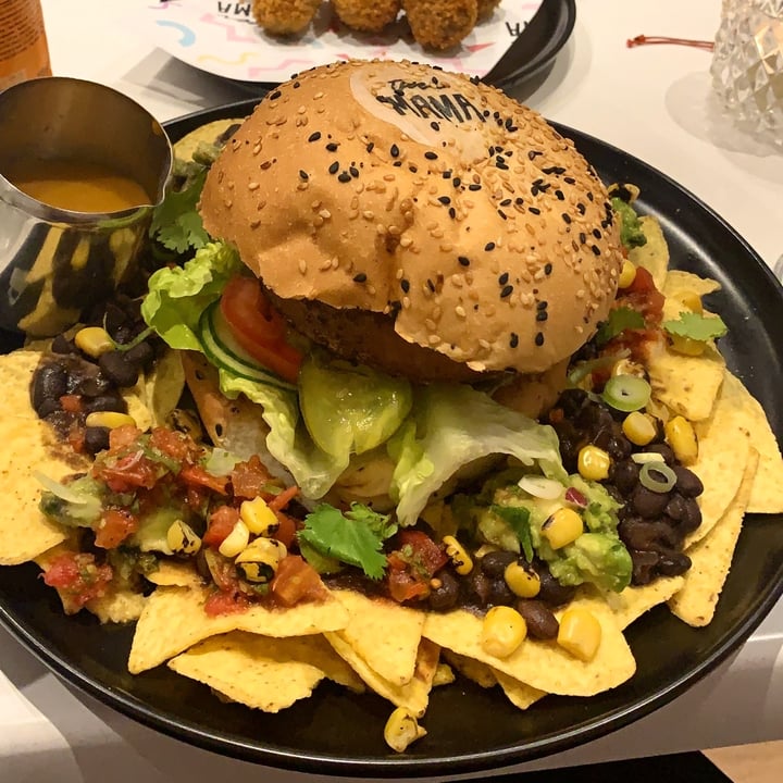 photo of Deer Mama Vegan Mylk & Burger Bar The Nacho Burger shared by @sophiegig on  16 Dec 2019 - review