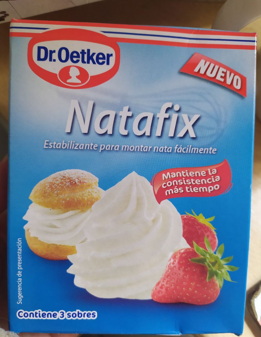 NATAFIX 3 SOBRES DR. OETKER