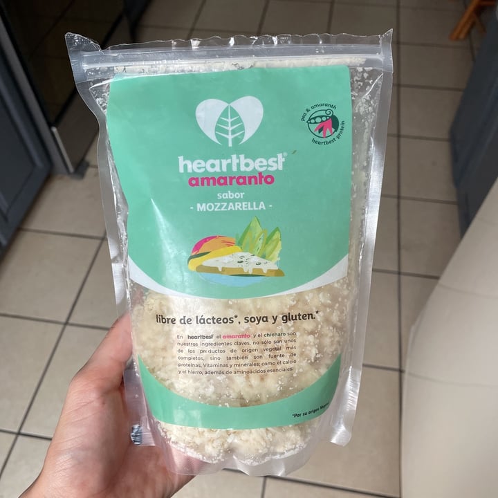 photo of Heartbest Vegicheez Amaranto Tipo Mozzarella shared by @picxsso on  07 Jul 2021 - review