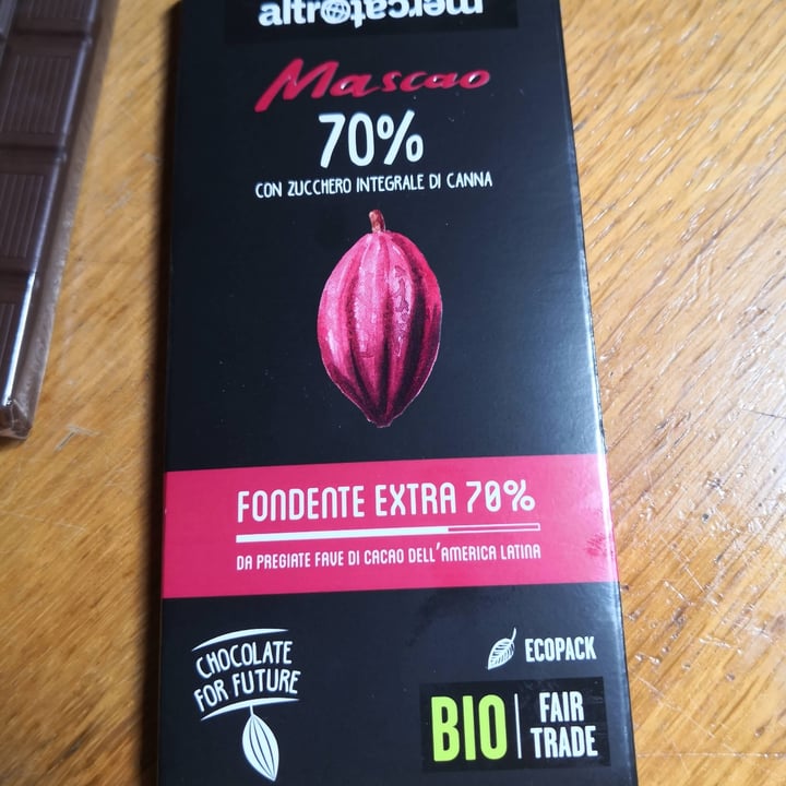 review photo of Altro mercato Mascao Fondente Extra 70% shared by @sbri on 14 Apr 2022 - review