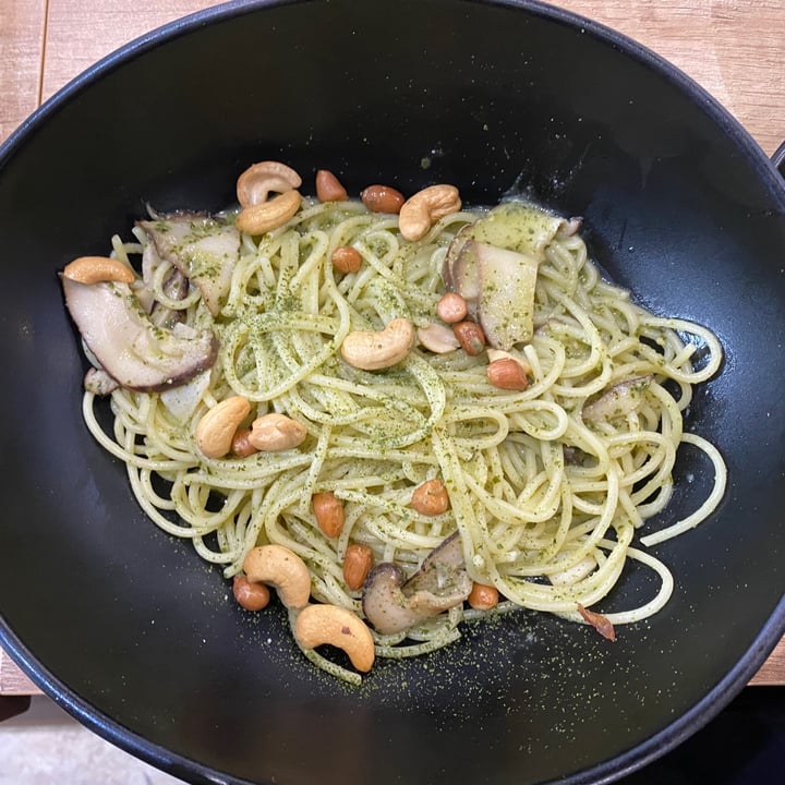 photo of Saute-San Basil Cashew Pesto Pasta shared by @sarvanireddy on  02 Jan 2021 - review