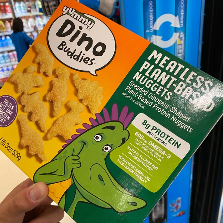 review photo of Dino Buddies Meatless plant based nuggets shared by @kelhal on 05 Oct 2021 - review