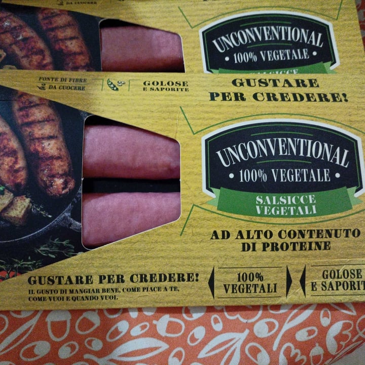 photo of Unconventional Salsicce Vegetali - Sausages shared by @marinasacco on  14 Apr 2022 - review