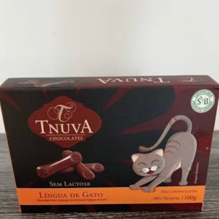 photo of Tnuva chocolates Língua De Gato shared by @camisandery on  11 May 2022 - review