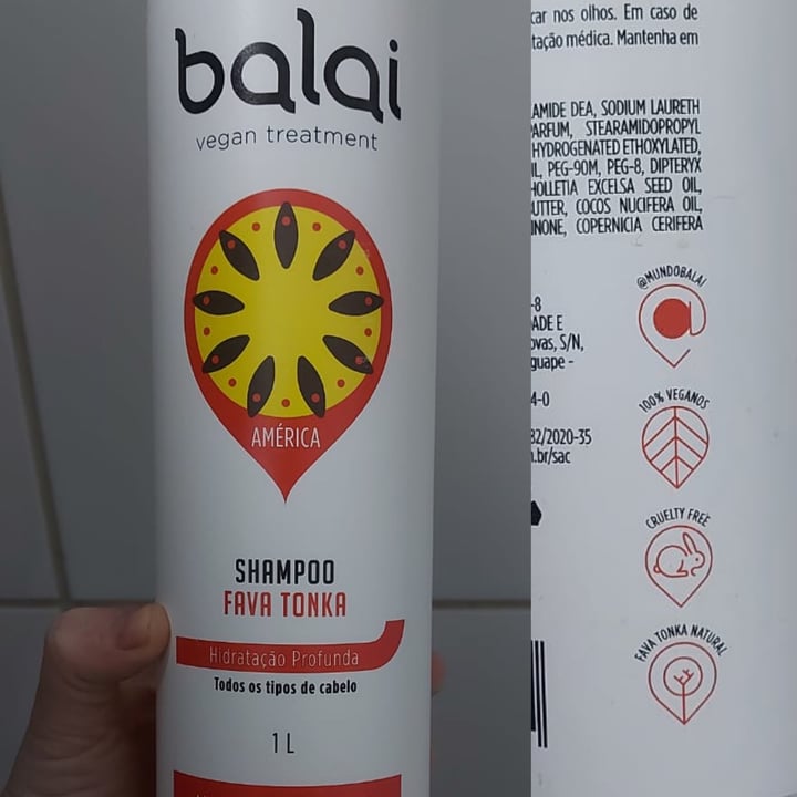 photo of Balai shampoo fava tonka shared by @anapaula2022 on  28 Apr 2022 - review