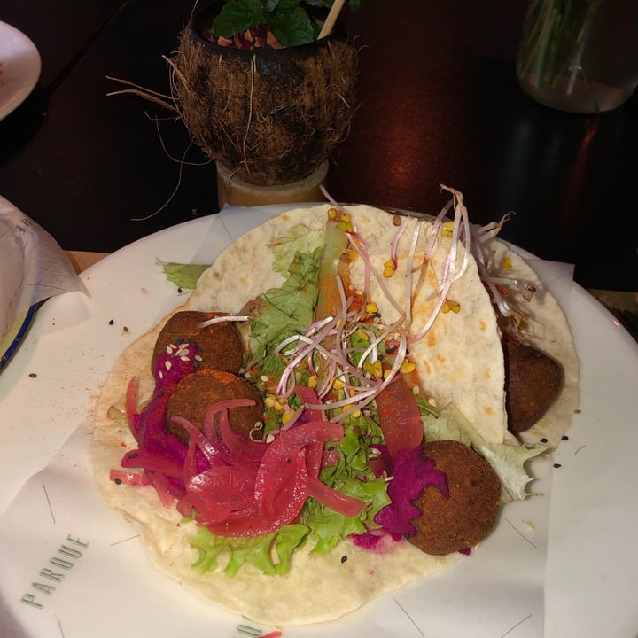 review photo of Parque Bar Botanico Tacos De Falafel shared by @silvanabaritski on 27 Jun 2021 - review