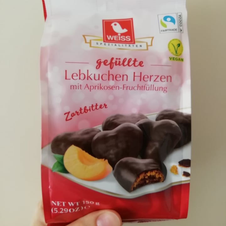 photo of Weiss Lebkuchen Herzen shared by @simonavs on  10 Dec 2022 - review