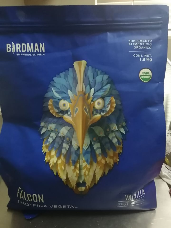 photo of Birdman Falcon Proteína Vegetal Sabor Vainilla shared by @aracelyah on  15 Mar 2020 - review