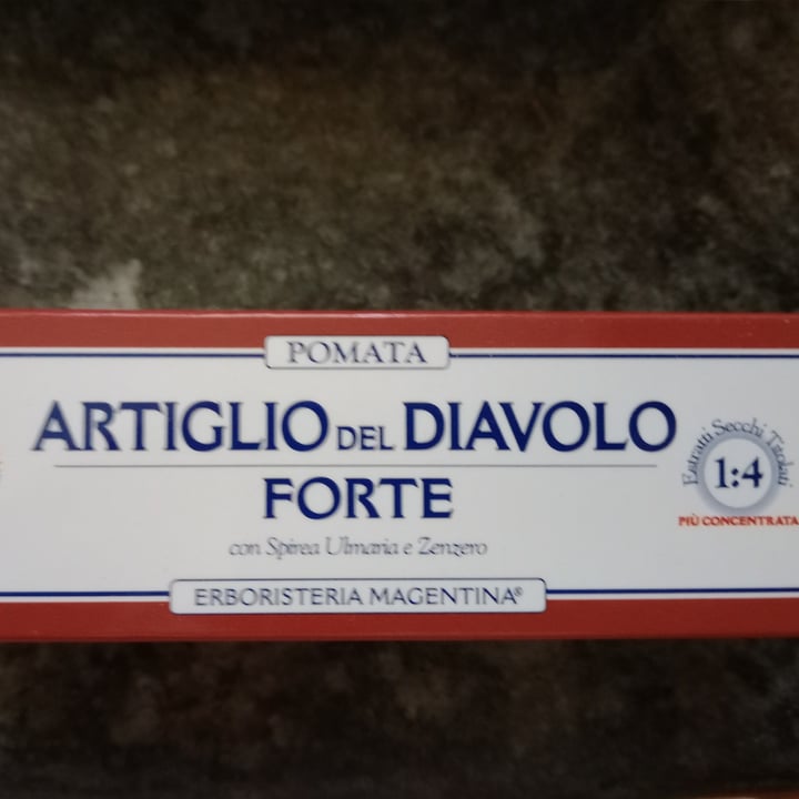photo of Erboristeria magentina Artiglio del diavolo shared by @giadaferrero on  31 Mar 2022 - review