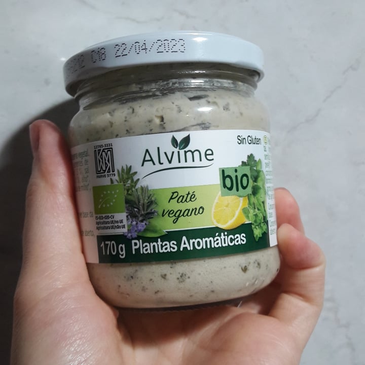 photo of Alvime Paté de plantas aromáticas shared by @mawrphee on  11 Feb 2022 - review