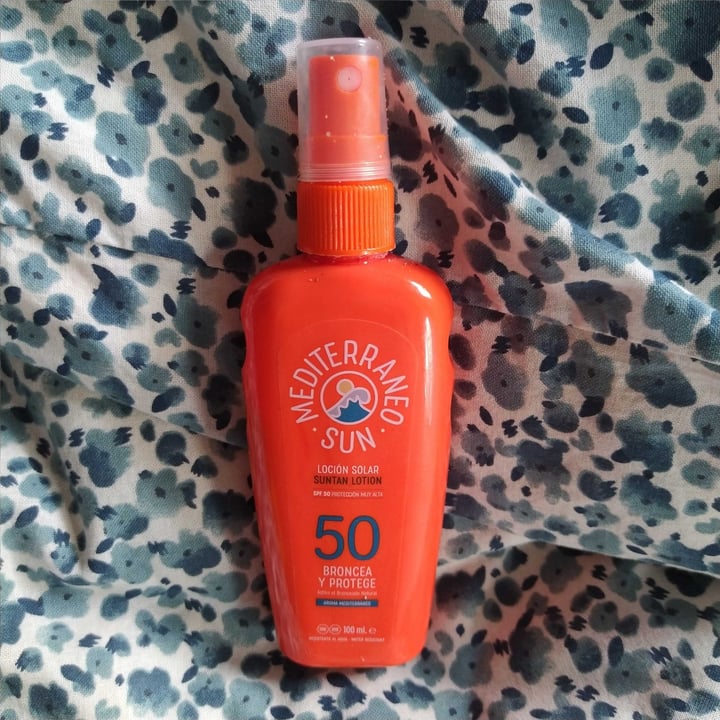 review photo of Mediterráneo sun Loción Solar shared by @erzsebet on 27 Jun 2020 - review