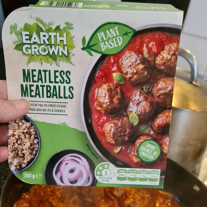 photo of Earth Grown Meatless Meat Balls shared by @nightinghale on  13 Feb 2021 - review