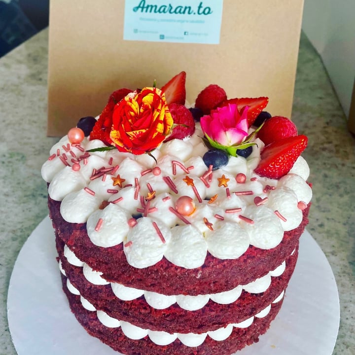 photo of Amaran-to Pastel Red Velvet shared by @denmiguel on  03 Jun 2021 - review