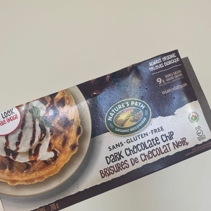 photo of Nature's Path Foods Dark Chocolate Chip Waffles shared by @marinadd on  04 May 2021 - review