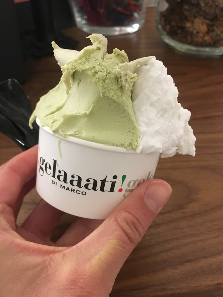 photo of Gelaaati Di Marco Matcha y coco gelato shared by @theveggienomad on  13 May 2019 - review