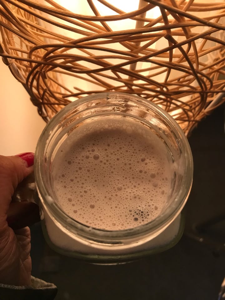 photo of The Loving Hut - Vegan Paradise Blueberry milkshake shared by @plantmylksucker on  07 Dec 2019 - review