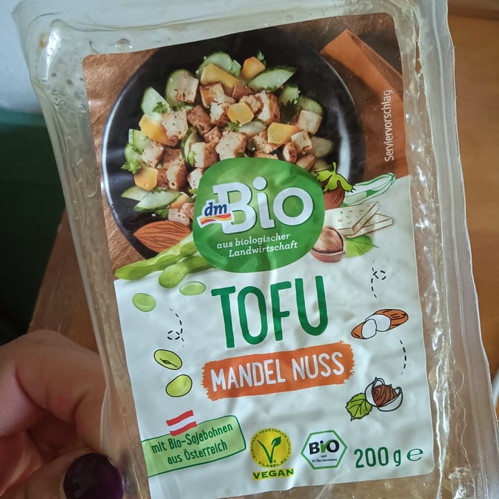 review photo of dmBio Tofu Mandel Nuss shared by @sabrinap1980 on 26 Sep 2022 - review