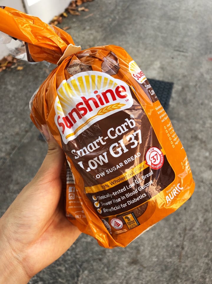photo of Sunshine Bakeries  Smart-Carb ® Low GI 37 (360g) shared by @consciouscookieee on  25 Feb 2019 - review