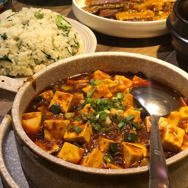 Photo of the dish “Veganized Mapo Tofu”