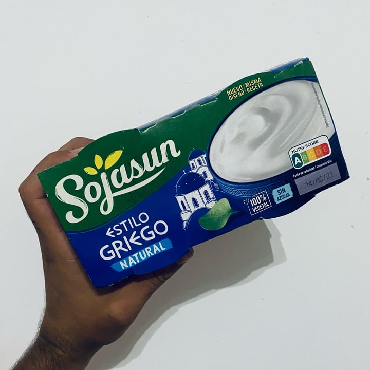photo of Sojasun Estilo griego natural shared by @mikelpro on  12 Aug 2022 - review