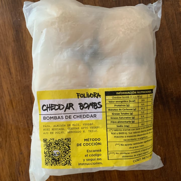 photo of Folivora Cheddar bombs shared by @canica on  12 Oct 2021 - review