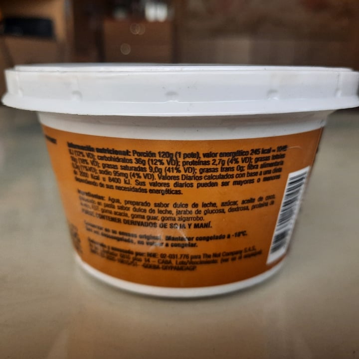 photo of NotCo Not Icecream Dulce de Leche Tentación shared by @marleneriolo on  24 May 2022 - review