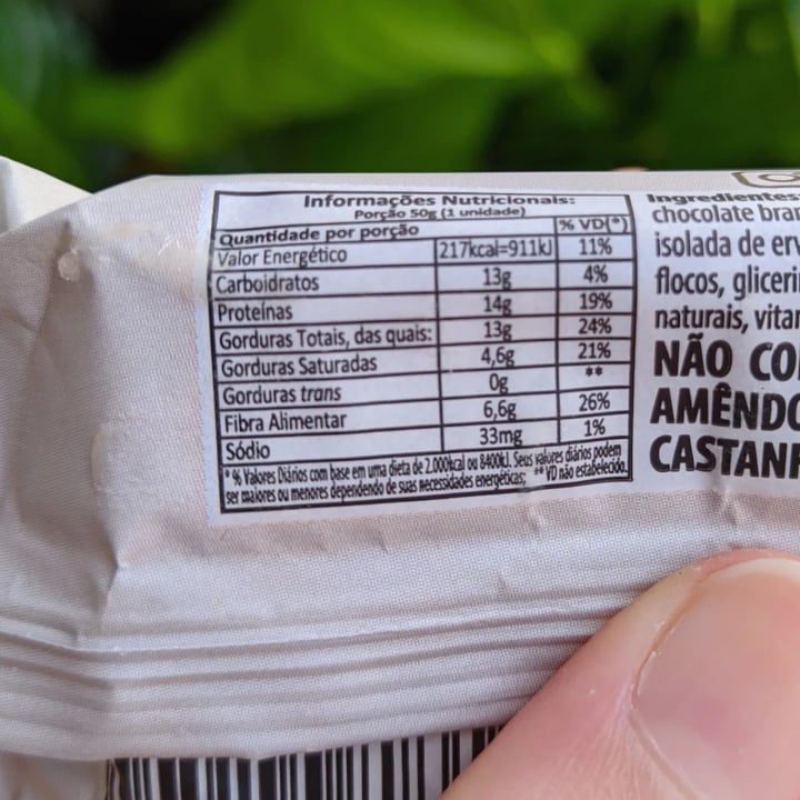 review photo of Jhamal Barra De Proteína Vegana Coco Cream shared by @mariveggy on 06 Jun 2022 - review