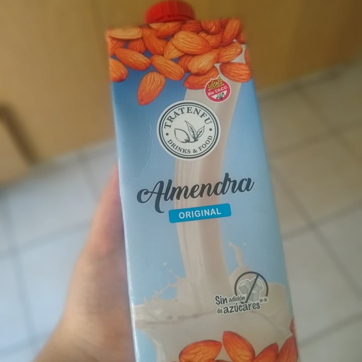 photo of Tratenfu Leche de Almendra Original shared by @vegan-vale on  04 Jan 2021 - review