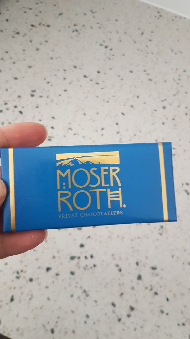 photo of Moser Roth Finest Dark Chocolate sea salt shared by @kmazz on  29 May 2020 - review