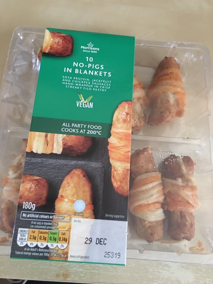 review photo of Morrisons No-pigs In Blankets shared by @agnavy on 03 Jan 2020 - review