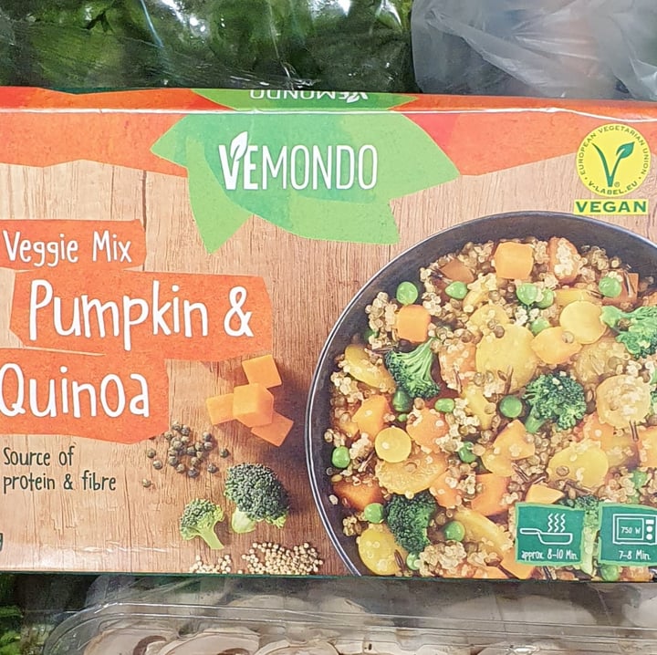 photo of Vemondo Veggie mix, pumpkin and quinoa shared by @mariencd on  28 Nov 2021 - review