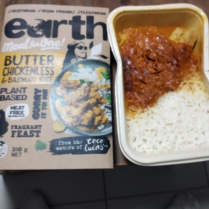 photo of Earth Butter Chickenless & Basmati Rice shared by @jaywhite on  25 Jan 2022 - review